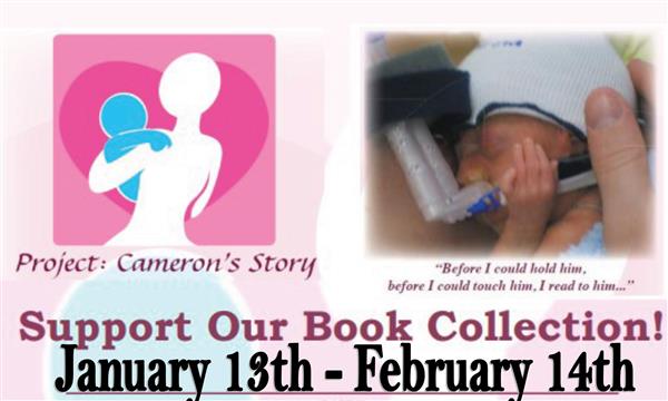  Class of 2029 Supports Project Cameron’s Story Book Drive